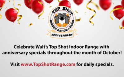 Celebrate Walt’s Top Shot Indoor Range Anniversary