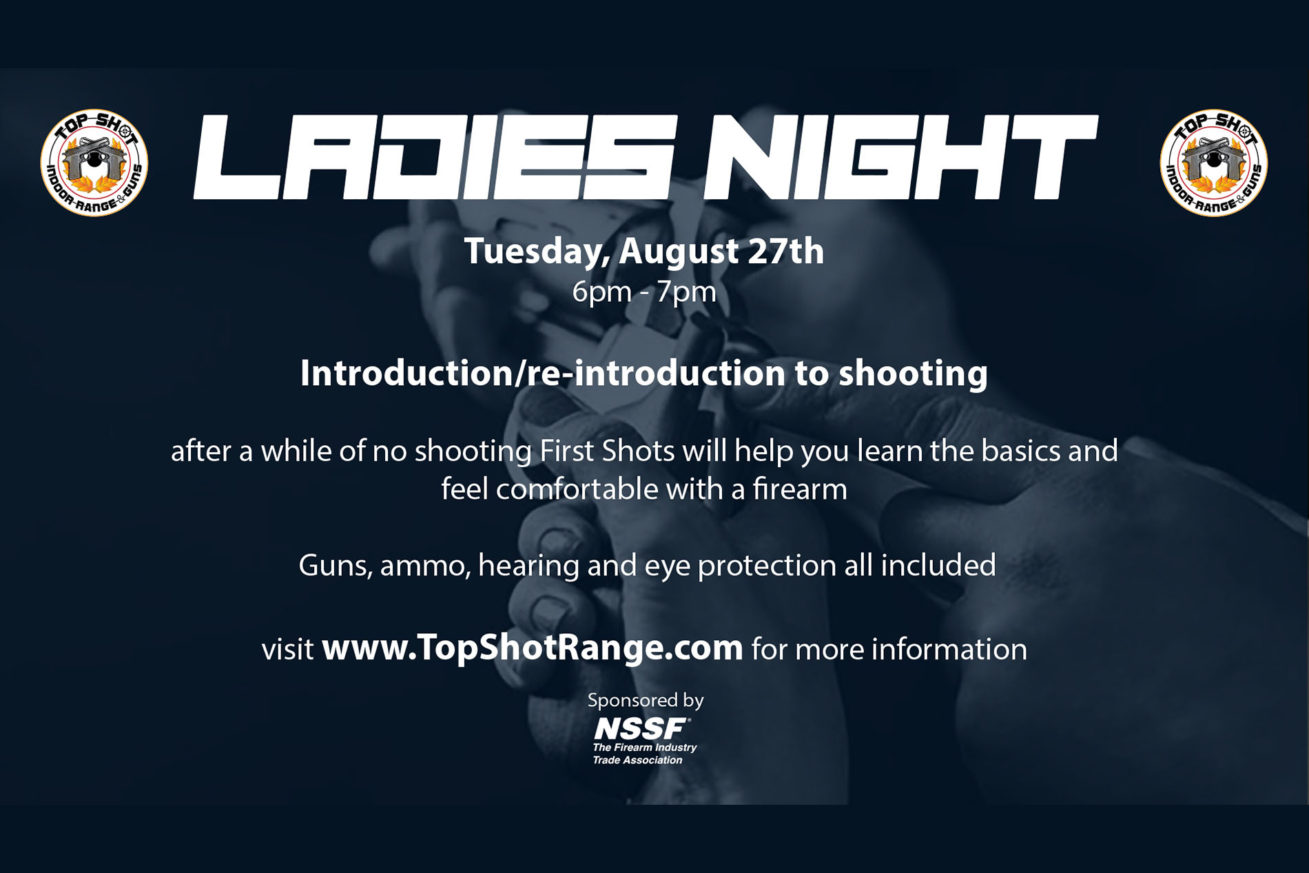 Ladies Night - First Shots | Top Shot Indoor Range and Guns